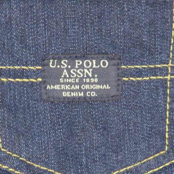 U.S.Polo Assn.*Boy's 3-Piece Set Hoodie Puffer Coat, Long Sleeve Shirt, Jeans L7 - Picture 15 of 15